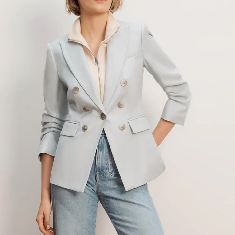 Veronica Beard Tomi Jacket in River Mist